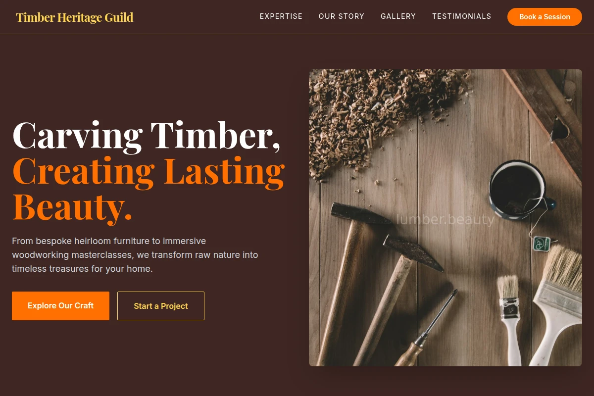workshop Woodworking